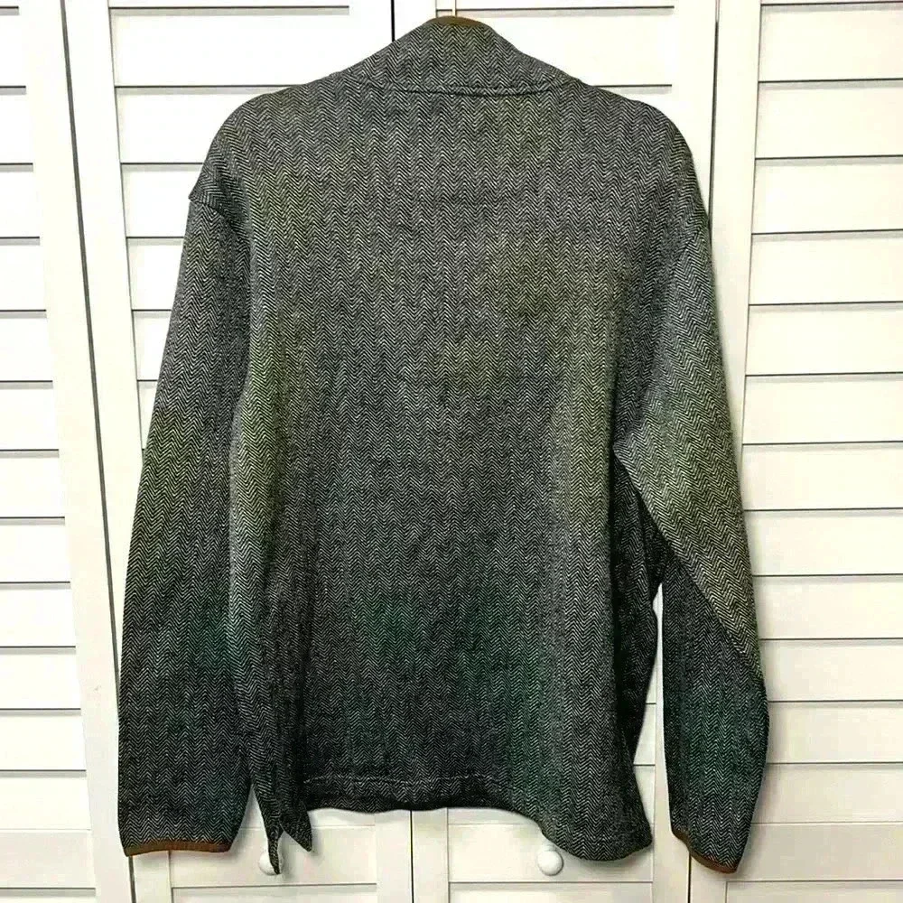 Weatherproof Vintage Pullover Fleece Lined Quarter Zip Size XL